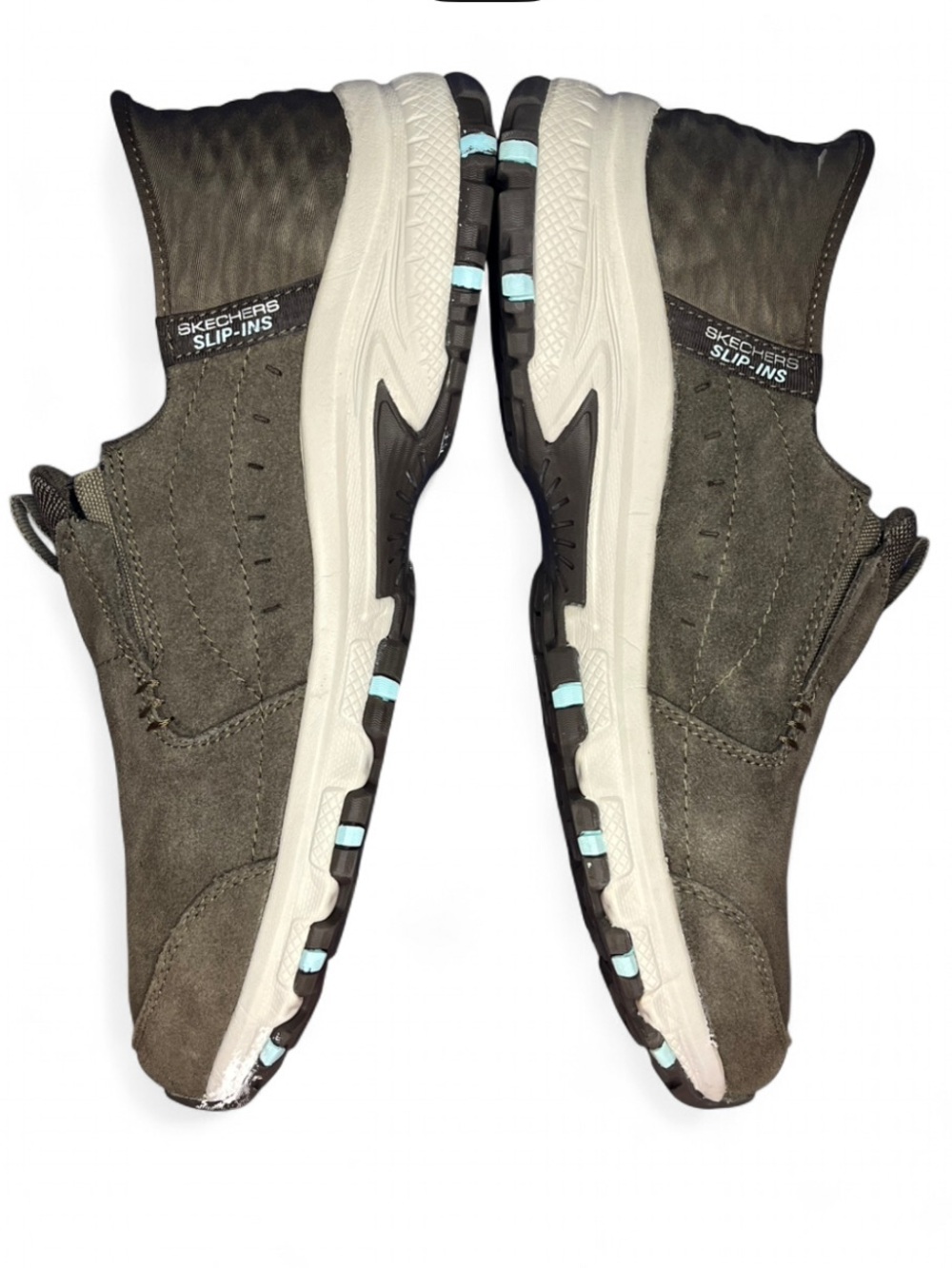 Skechers Hillcrest Sunapee Hands Free Trail Slip-ins Hiking Shoe Dark Taupe